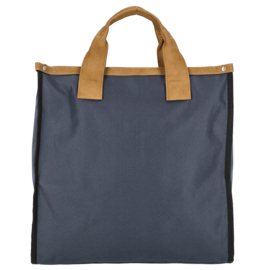 Secc Boodschappentas Hoog Blauw – Stevige Shopper met Rits