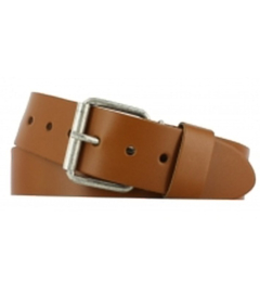 Leren Riem Cognac - 5 cm Breed - Heren Riem - Dames Riem - 100% echt leer