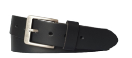 Leren Riem Zwart - 4 cm Breed - Dames Riem - Heren Riem