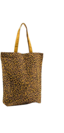Shopper / Boodschappen tas - Oker Geel Leopard - Lynn