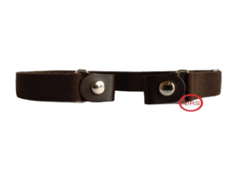 Elastische Riem Bruin zonder gesp