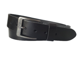 Leren Riem Kleur Zwart - 4 cm Breed - Heren Riem - Dames Riem