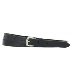 Leren Riem Wit - 2 cm smal - 100% echt leer