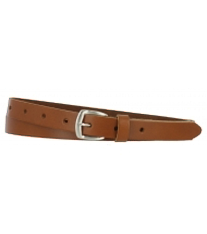 Leren Riem Wit - 2 cm smal - 100% echt leer, Riemen 2 cm smal