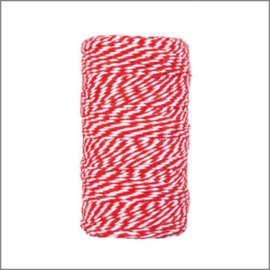 Twist koord - Rood -100 meter