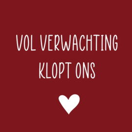 Vol verwachting