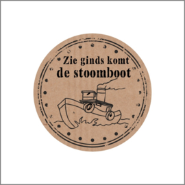 Stoomboot etiket