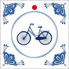 Delftsblauw - fiets