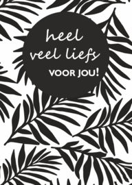 veel liefs voor jou