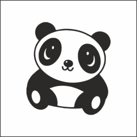 wenskaart - panda