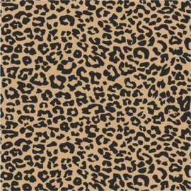 Cadeaupapier - kraft 150m x 50cm - panter