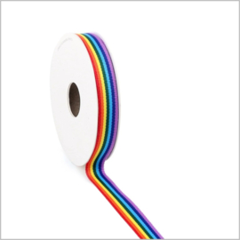 Rainbow - Regenboog lint - 15 mm x 15 meter