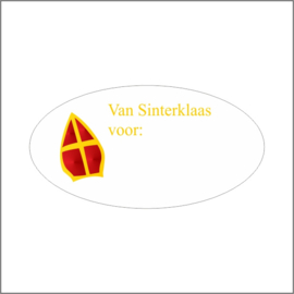 etiket van sint voor