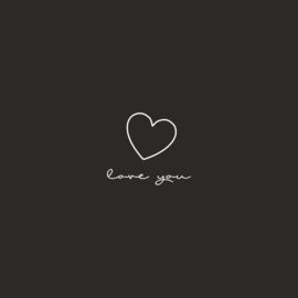 love  you- wenskaart