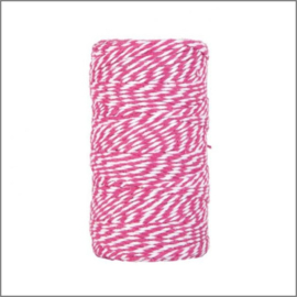 Twist koord - Pink -100 meter