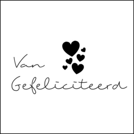 van harte gefeliciteerd