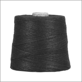 Kilo Touw - zwart - 1,5mm x 800 meter