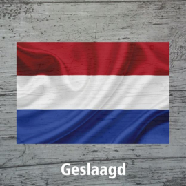 Geslaagd vlag