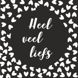 wenskaart - heel veel liefs