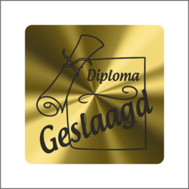 Geslaagd etiketten – 250st