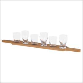 Tapas set – aperatief set – plank met glaasjes