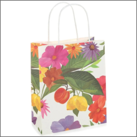 Papieren tas – fruity flower – 200 x 250 mm