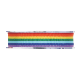 Rainbow - Regenboog lint - 25 mm x 20 meter