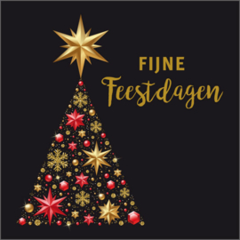 cadeaukaartje - fijne feestdagen