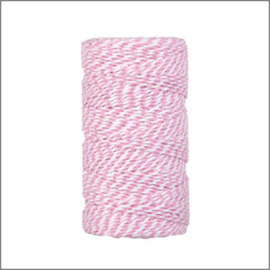 Twist koord - roze  -100 meter