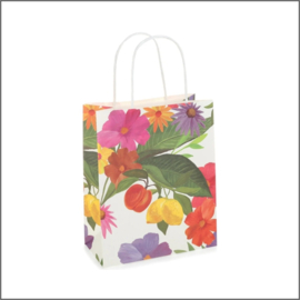 Papieren tas – fruity flower – 150 x 120 mm