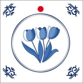 Delftsblauw -tulpen