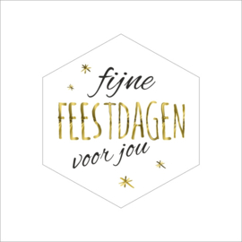 Feestdagen etiketten