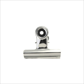 Zilveren clips-19mm