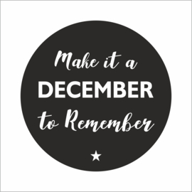 December to remember