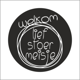 Stoer meisje