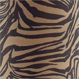 Cadeaupapier - kraft 150m x 50cm - zebra