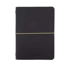 NOTEBOOK M VEGAN LEATHER BLACK