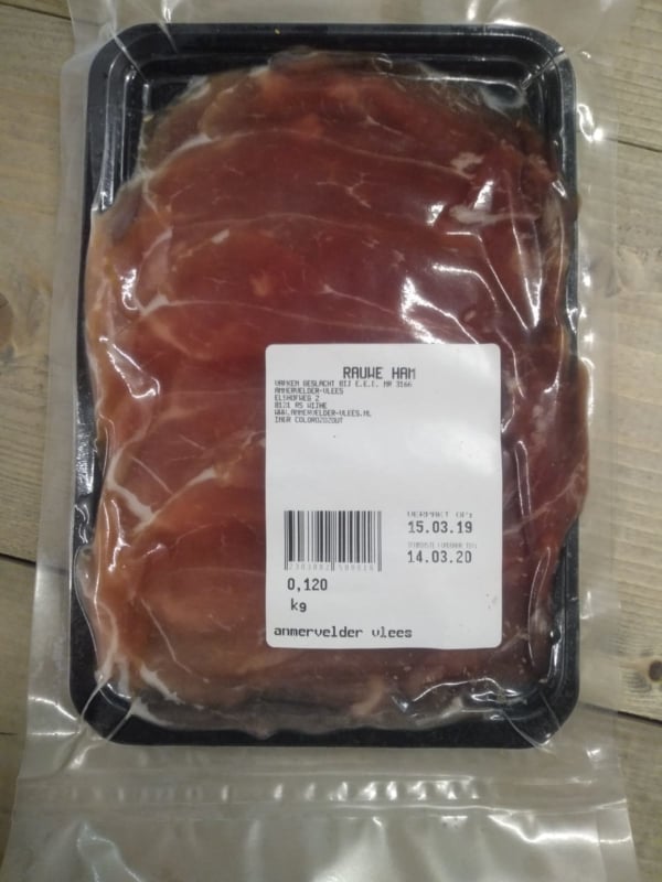 Vleeswaren Rauwe Ham
