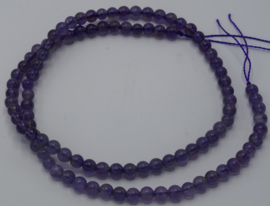 Amethyst rond 4mm