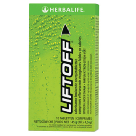 Lift Off bruisende energiedrank citroen 10 tabletten