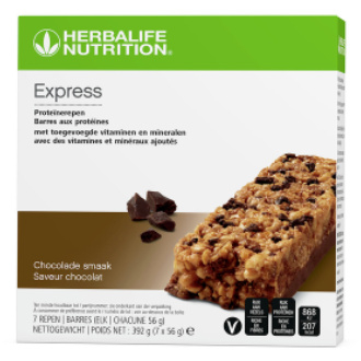 Express Proteïnereep pure chocolade 7 repen 7x56g