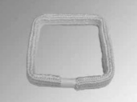 Afsluitkoord 18mm x 32mm tussen brander en ketelframe. Voor de ketels D15P, D20P, P15, P20, D14P - D25P, P14 - P25