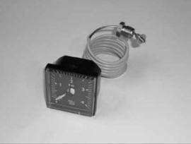 drukmeter manometer frontpaneel  DC100, DC105S, DC150SP(L)