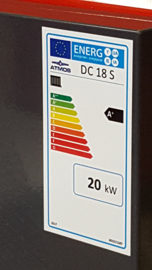 Atmos DC 18S houtvergasser, ombouw naar pellets mogelijk