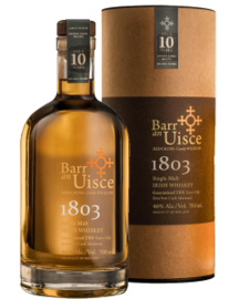 Barr An Uisce 1803 10 Years Single Malt + Gb 0.70 Liter