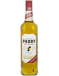 Paddy Irish whiskey liter