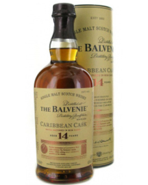 BALVENIE Balvenie 14 Years Caribbean Cask + Gb 0,70 Liter