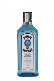 BOMBAY SAPPHIRRE 0,7 LITER plus gratis fever tree tonic(0,5lt)