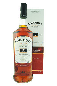 Bowmore 10 Years + Gb liter