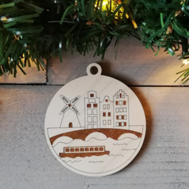 HOLLANDSE KERSTBALLEN GEGRAVEERD